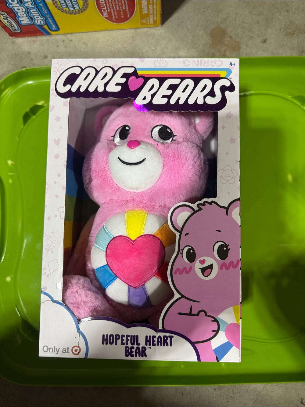 Care Bears Hopeful Heart Bear Plush - Pink with Rainbow Heart